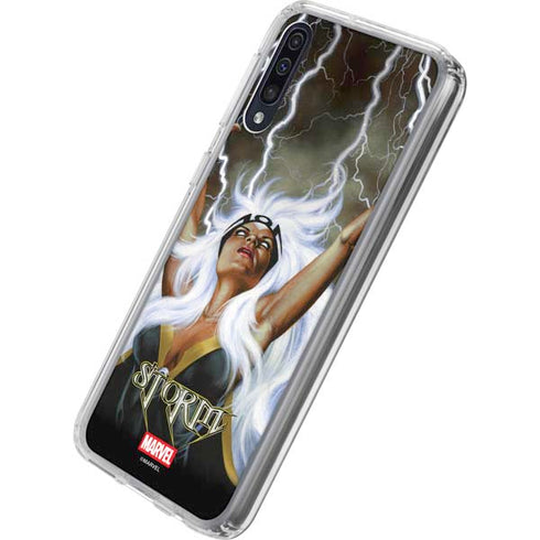 Marvel X-Men Storm by Joe Jusko Galaxy A50 Clear Case